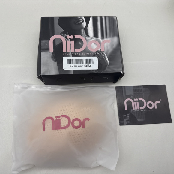 Niidor Adhesive Bra Strapless Sticky Invisible Push up Silicone Bra for Backless - Picture 14 of 16